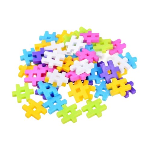 Zestaw Klocków Klocki Konstrukcyjne Edukacyjne Puzzle Wafle Dla 300 El Zestaw Klocków Klocki Konstrukcyjne Edukacyjne Puzzle Wafle Dla 300 El