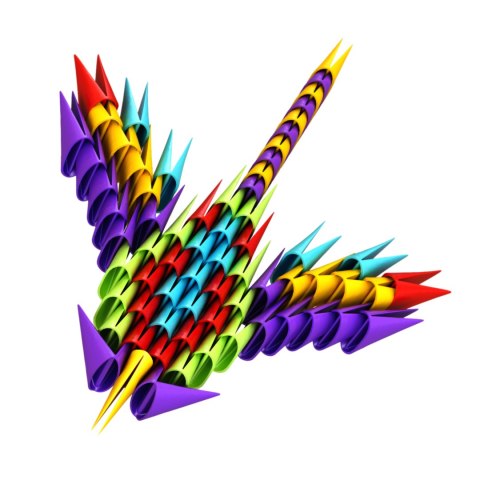 Zestaw Klocków Konstrukcyjnych 250 Elementów Origami Różnorodne Modele Zestaw Klocków Konstrukcyjnych 250 Elementów Origami Różnorodne Modele