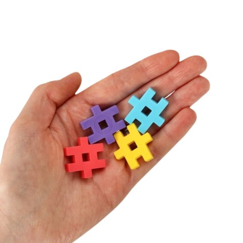Zestaw Klocków Konstrukcyjnych Basic Travel Box 250 Elementów Puzzle Zestaw Klocków Konstrukcyjnych Basic Travel Box 250 Elementów Puzzle