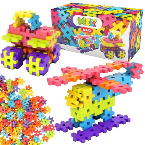 Zestaw Klocków Konstrukcyjnych Maxi 100 Elementów Duże Klocki Puzzle Zestaw Klocków Konstrukcyjnych Maxi 100 Elementów Duże Klocki Puzzle