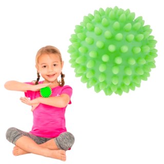 411 Piłka sensoryczna do masażu i rehabilitacji 6,6cm. zielony