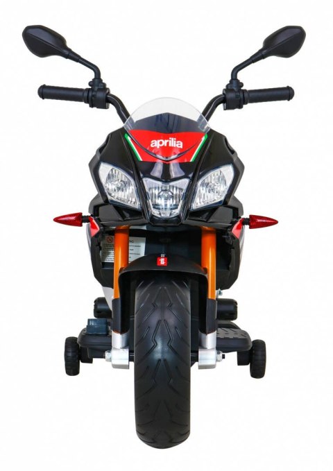 Motor Na Akumulator Aprilia Tuono V4 Czarny MP3 Kółka Wolny Start Motor Na Akumulator Aprilia Tuono V4 Czarny MP3 Kółka Wolny Start
