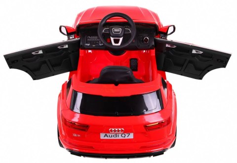 Auto Na Akumulator Audi Q7 Quattro S-Line Czerwony Pilot Radio MP3 LED EVA Auto Na Akumulator Audi Q7 Quattro S-Line Czerwony Pilot Radio MP3 LED EVA