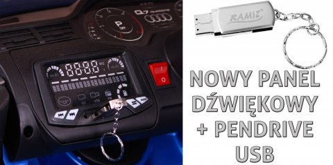 Auto Na Akumulator Audi Q7 Quattro S-Line Czerwony Pilot Radio MP3 LED EVA Auto Na Akumulator Audi Q7 Quattro S-Line Czerwony Pilot Radio MP3 LED EVA