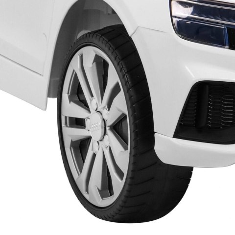 Auto Na Akumulator Audi Q8 Lift Biały Pilot EVA Wolny Start MP3 USB LED Auto Na Akumulator Audi Q8 Lift Biały Pilot EVA Wolny Start MP3 USB LED