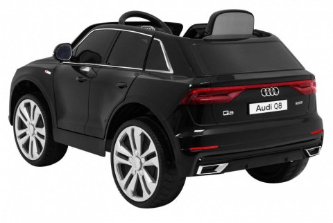 Auto Na Akumulator Audi Q8 Lift Czarny Pilot EVA Wolny Start MP3 USB LED Auto Na Akumulator Audi Q8 Lift Czarny Pilot EVA Wolny Start MP3 USB LED