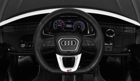 Auto Na Akumulator Audi Q8 Lift Czarny Pilot EVA Wolny Start MP3 USB LED Auto Na Akumulator Audi Q8 Lift Czarny Pilot EVA Wolny Start MP3 USB LED