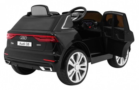 Auto Na Akumulator Audi Q8 Lift Czarny Pilot EVA Wolny Start MP3 USB LED Auto Na Akumulator Audi Q8 Lift Czarny Pilot EVA Wolny Start MP3 USB LED