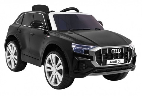 Auto Na Akumulator Audi Q8 Lift Czarny Pilot EVA Wolny Start MP3 USB LED Auto Na Akumulator Audi Q8 Lift Czarny Pilot EVA Wolny Start MP3 USB LED