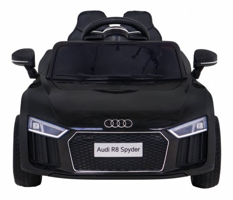 Auto Na Akumulator Audi R8 Czarny + Pilot + EVA + Wolny Start + MP3 LED Auto Na Akumulator Audi R8 Czarny + Pilot + EVA + Wolny Start + MP3 LED