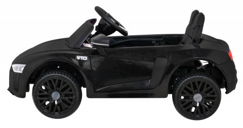 Auto Na Akumulator Audi R8 Czarny + Pilot + EVA + Wolny Start + MP3 LED Auto Na Akumulator Audi R8 Czarny + Pilot + EVA + Wolny Start + MP3 LED