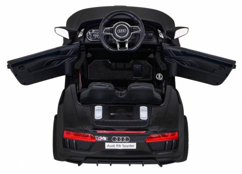 Auto Na Akumulator Audi R8 Czarny + Pilot + EVA + Wolny Start + MP3 LED Auto Na Akumulator Audi R8 Czarny + Pilot + EVA + Wolny Start + MP3 LED