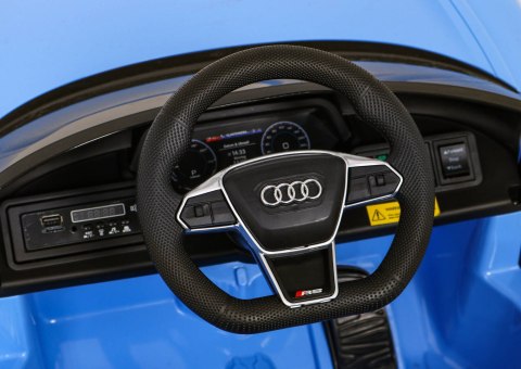 Auto Na Akumulator Audi RS E-Tron GT Niebieski Pilot Napęd 4x4 Radio MP3 Auto Na Akumulator Audi RS E-Tron GT Niebieski Pilot Napęd 4x4 Radio MP3