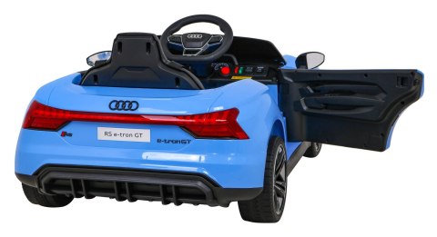Auto Na Akumulator Audi RS E-Tron GT Niebieski Pilot Napęd 4x4 Radio MP3 Auto Na Akumulator Audi RS E-Tron GT Niebieski Pilot Napęd 4x4 Radio MP3