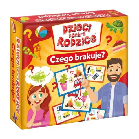Gra Edukacyjna "Dzieci kontra Rodzice. Czego brakuje?" Kolorowe Karty Gra Edukacyjna "Dzieci kontra Rodzice. Czego brakuje?" Kolorowe Karty