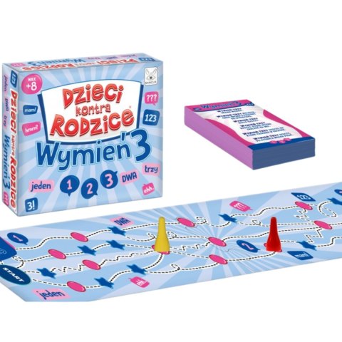 Gra Rodzinna "Dzieci Kontra Rodzice. Wymień 3" Dynamiczna Rozgrywka Gra Rodzinna "Dzieci Kontra Rodzice. Wymień 3" Dynamiczna Rozgrywka