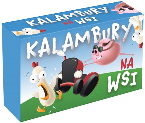 Gra Towarzyska Rodzinna "Kalambury Na Wsi Mini" Wiejskie Życie Karty Gra Towarzyska Rodzinna "Kalambury Na Wsi Mini" Wiejskie Życie Karty