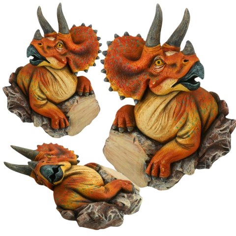 Magnes Z Triceratopsem Na Lodówkę Ozdoba Dinozaur Silny Magnes Prezent Magnes Z Triceratopsem Na Lodówkę Ozdoba Dinozaur Silny Magnes Prezent