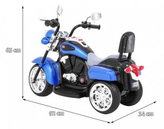 Motor Na Akumulator Chopper NightBike Niebieski