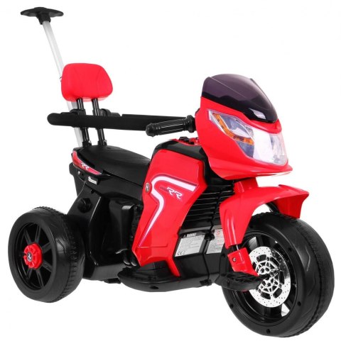 Motor Na Akumulator Pchaczyk Rowerek 3w1 Czerwony Piankowa poręcz Audio LED Motor Na Akumulator Pchaczyk Rowerek 3w1 Czerwony Piankowa poręcz Audio LED