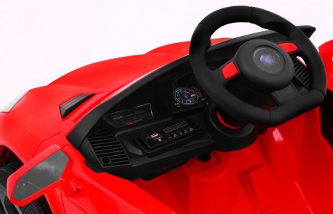 Auto Na Akumulator Futuri Czerwony Pilot Wolny Start MP3 USB LED Auto Na Akumulator Futuri Czerwony Pilot Wolny Start MP3 USB LED