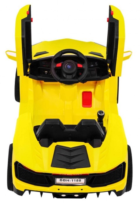 Auto Na Akumulator Future Żółty Pilot Wolny Start MP3 USB LED Auto Na Akumulator Future Żółty Pilot Wolny Start MP3 USB LED