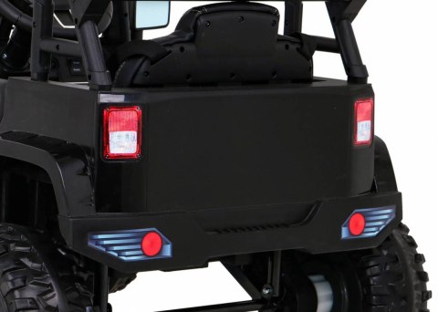 Jeep Na Akumulator Dark Night Czarny Wolny Start EVA Audio LED