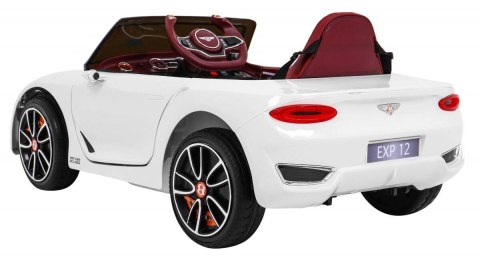 Auto Na Akumulator Bentley EXP 12 Biały Pilot Elegancki Wygląd LED MP3 Auto Na Akumulator Bentley EXP 12 Biały Pilot Elegancki Wygląd LED MP3
