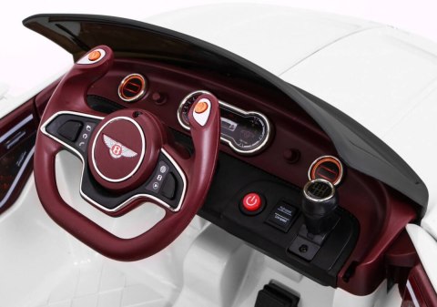 Auto Na Akumulator Bentley EXP 12 Biały Pilot Elegancki Wygląd LED MP3 Auto Na Akumulator Bentley EXP 12 Biały Pilot Elegancki Wygląd LED MP3