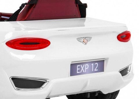 Auto Na Akumulator Bentley EXP 12 Biały Pilot Elegancki Wygląd LED MP3 Auto Na Akumulator Bentley EXP 12 Biały Pilot Elegancki Wygląd LED MP3