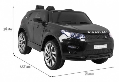 Auto Na Akumulator Land Rover Discovery Czarny Pilot EVA MP3 LED Auto Na Akumulator Land Rover Discovery Czarny Pilot EVA MP3 LED