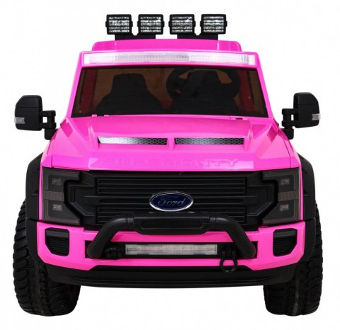 Jeep Na Akumulator Pojazd Ford Super Duty Różowy