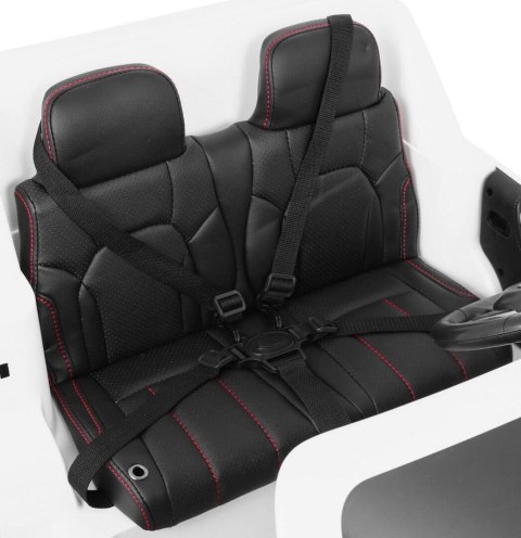 Auto Na Akumulator Lexus LX570 Biały Pilot Koła EVA Radio MP3 LED