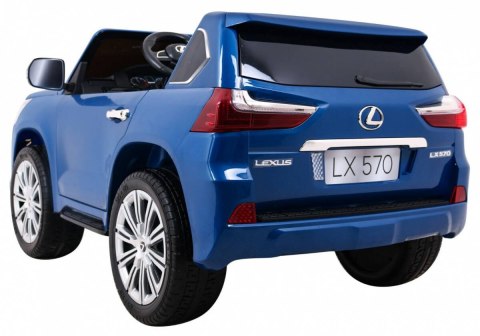 Auto Na Akumulator Lexus LX570 Niebieski Pilot Koła EVA Radio MP3 LED Auto Na Akumulator Lexus LX570 Niebieski Pilot Koła EVA Radio MP3 LED