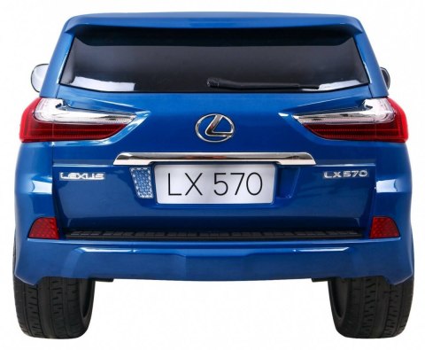 Auto Na Akumulator Lexus LX570 Niebieski Pilot Koła EVA Radio MP3 LED Auto Na Akumulator Lexus LX570 Niebieski Pilot Koła EVA Radio MP3 LED