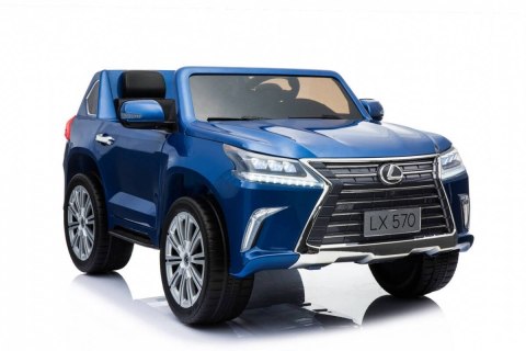 Auto Na Akumulator Lexus LX570 Niebieski Pilot Koła EVA Radio MP3 LED Auto Na Akumulator Lexus LX570 Niebieski Pilot Koła EVA Radio MP3 LED
