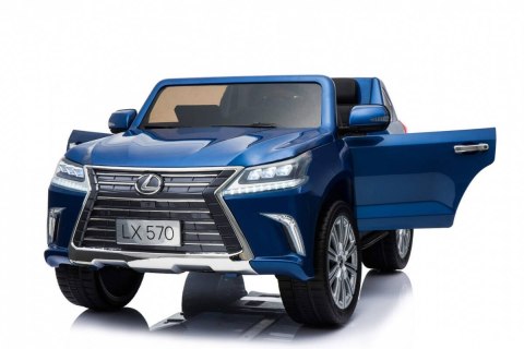Auto Na Akumulator Lexus LX570 Niebieski Pilot Koła EVA Radio MP3 LED Auto Na Akumulator Lexus LX570 Niebieski Pilot Koła EVA Radio MP3 LED