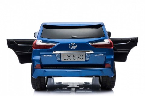Auto Na Akumulator Lexus LX570 Niebieski Pilot Koła EVA Radio MP3 LED Auto Na Akumulator Lexus LX570 Niebieski Pilot Koła EVA Radio MP3 LED