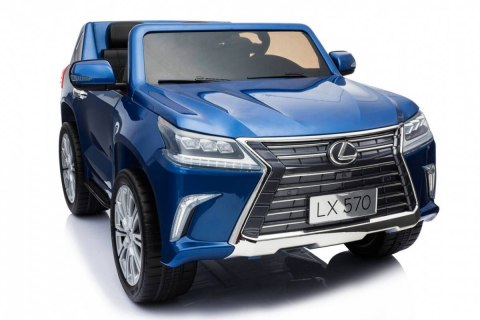 Auto Na Akumulator Lexus LX570 Niebieski Pilot Koła EVA Radio MP3 LED Auto Na Akumulator Lexus LX570 Niebieski Pilot Koła EVA Radio MP3 LED