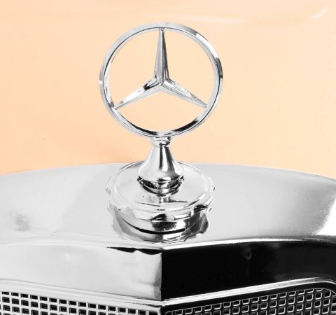 Auto Na Akumulator Mercedes Benz 300S Retro Czerwony Pilot EVA LED MP3