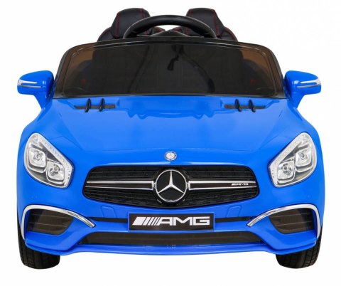 Auto Na Akumulator Mercedes Benz AMG SL65S Niebieski Pilot MP3 LED Ekoskóra Auto Na Akumulator Mercedes Benz AMG SL65S Niebieski Pilot MP3 LED Ekoskóra