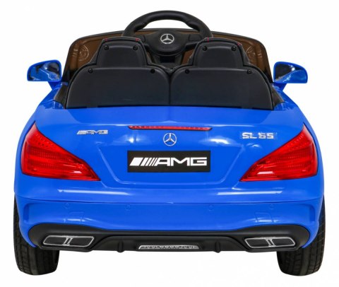 Auto Na Akumulator Mercedes Benz AMG SL65S Niebieski Pilot MP3 LED Ekoskóra Auto Na Akumulator Mercedes Benz AMG SL65S Niebieski Pilot MP3 LED Ekoskóra