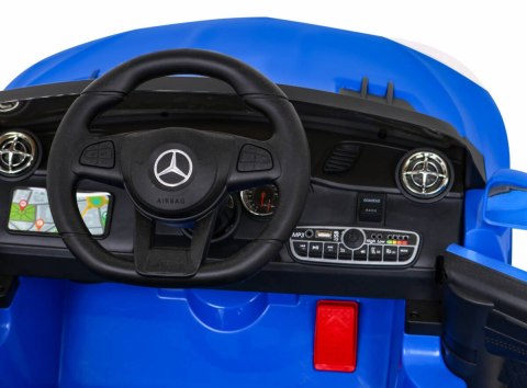 Auto Na Akumulator Mercedes Benz AMG SL65S Niebieski Pilot MP3 LED Ekoskóra Auto Na Akumulator Mercedes Benz AMG SL65S Niebieski Pilot MP3 LED Ekoskóra