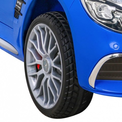 Auto Na Akumulator Mercedes Benz AMG SL65S Niebieski Pilot MP3 LED Ekoskóra Auto Na Akumulator Mercedes Benz AMG SL65S Niebieski Pilot MP3 LED Ekoskóra