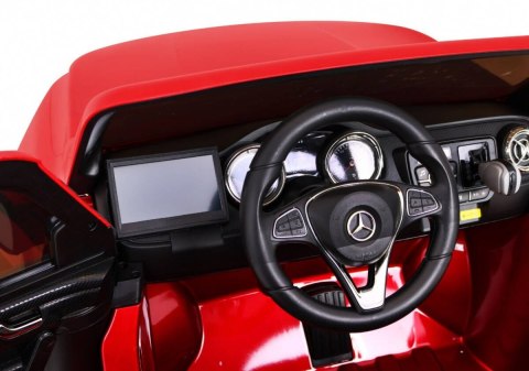 Auto Na Akumulator Mercedes Benz X-Class Czerwony Pilot Napęd 4x4 MP4 LED Auto Na Akumulator Mercedes Benz X-Class Czerwony Pilot Napęd 4x4 MP4 LED
