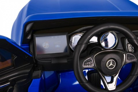 Auto Na Akumulator Mercedes Benz X-Class Niebieski Pilot Napęd 4x4 MP4 EVA Auto Na Akumulator Mercedes Benz X-Class Niebieski Pilot Napęd 4x4 MP4 EVA