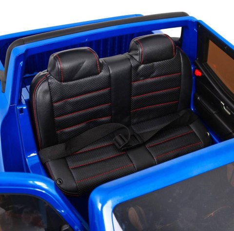 Auto Na Akumulator Mercedes Benz X-Class Niebieski Pilot Napęd 4x4 MP4 EVA Auto Na Akumulator Mercedes Benz X-Class Niebieski Pilot Napęd 4x4 MP4 EVA