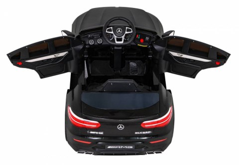 Auto Na Akumulator Mercedes Benz GLC63S Czarny Pilot Napęd 4x4 MP3 LED EVA