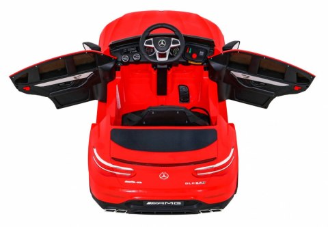 Auto Na Akumulator Mercedes Benz GLC63S Czerwony Pilot Napęd 4x4 MP3 LED