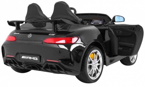 Auto Na Akumulator Mercedes-Benz GT R Lakier Czarny Napęd 4x4 Pilot MP3 LED